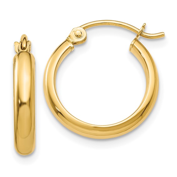 Precious Metal (No Stones) Earring