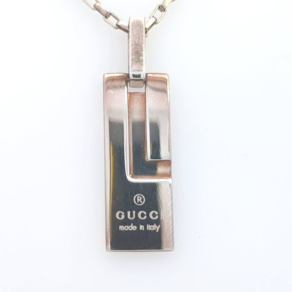 GUCCI SILVER NECKLACE