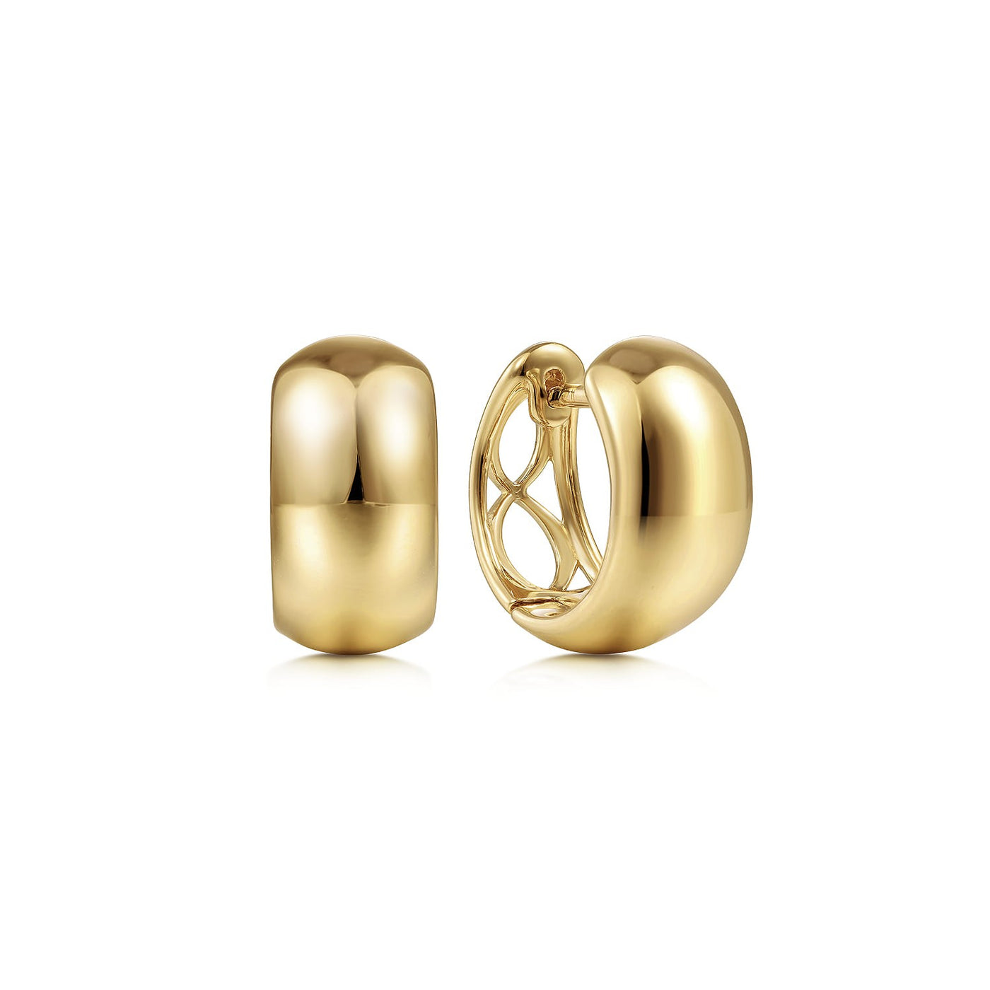 Precious Metal (No Stones) Earring