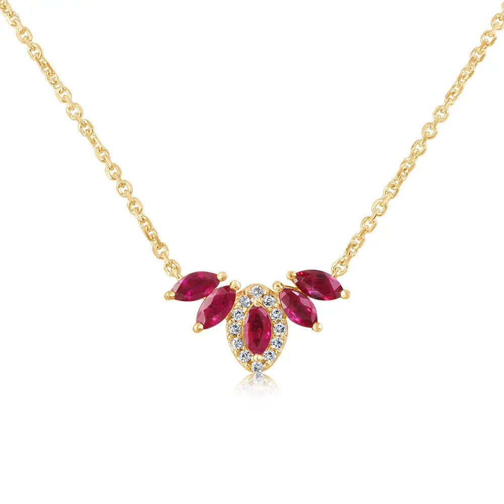 Colored Stone Necklace