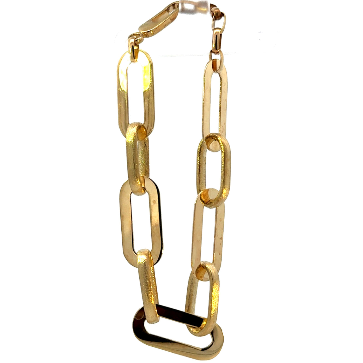 14KY LARGE LINK BRACELT