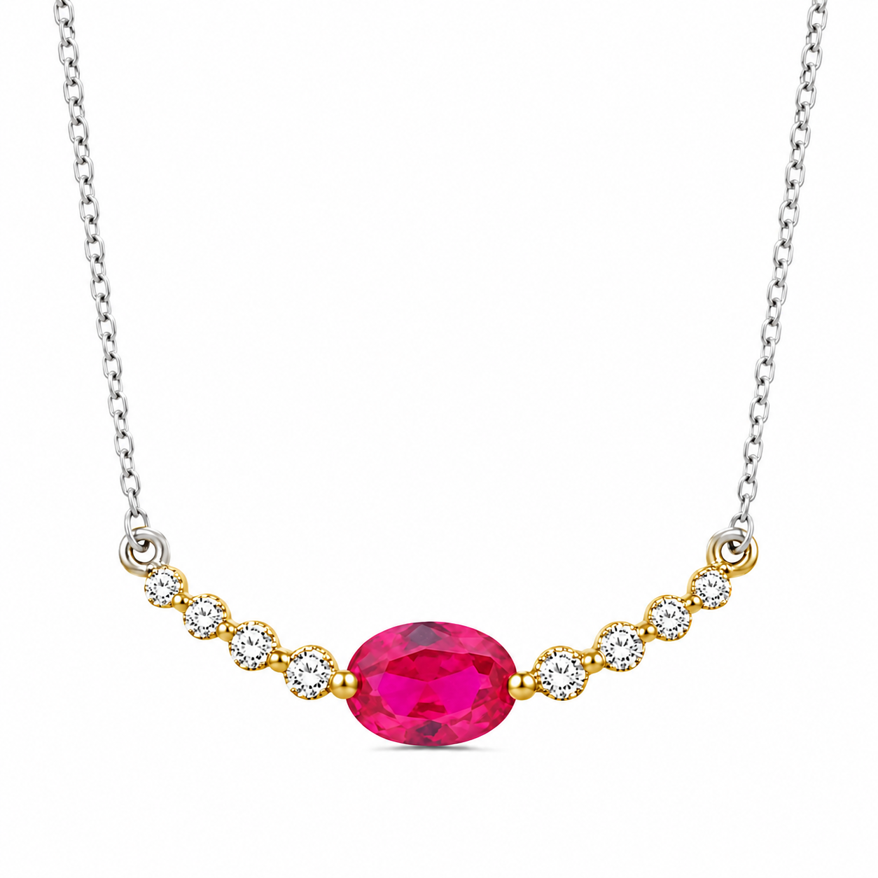 Colored Stone Necklace