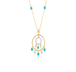 Colored Stone Necklace