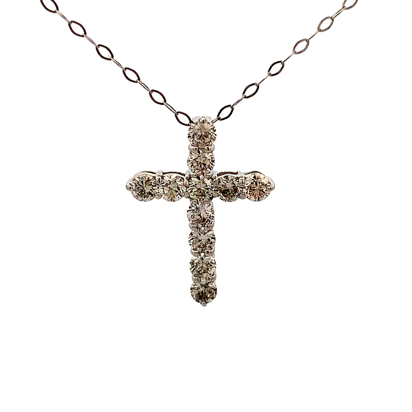 PLATINUM DIAMOND CROSS