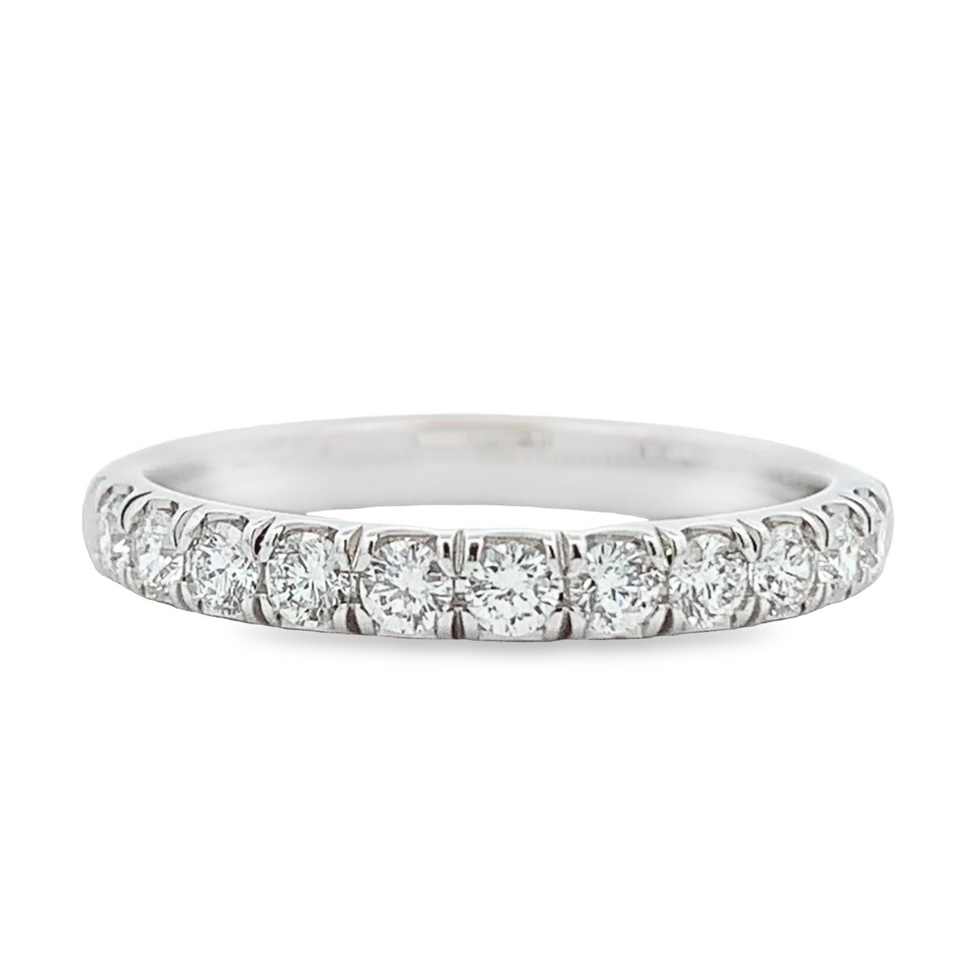 14K GOLD 11 DIAMOND .50CTW WEDDING BAND - John Thomas Jewelers.
