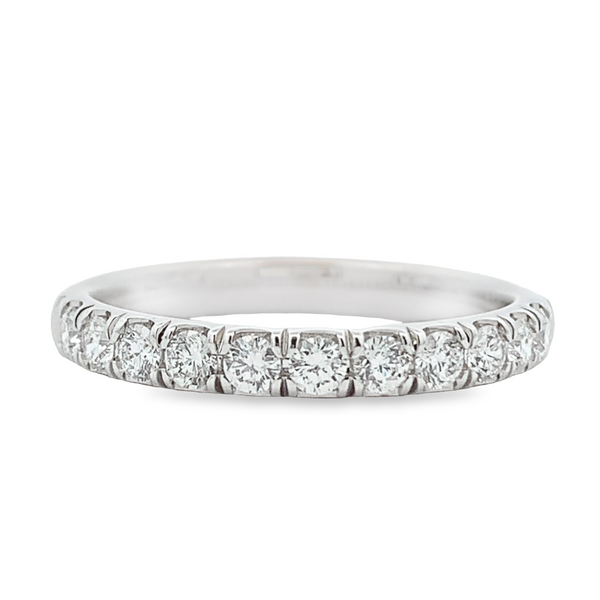 14K GOLD 11 DIAMOND .50CTW WEDDING BAND - John Thomas Jewelers.