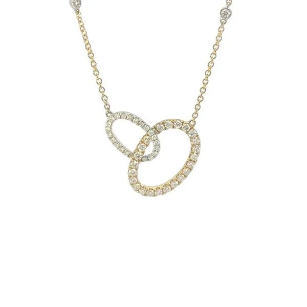 INTERTWINED DIAMOND PENDANT