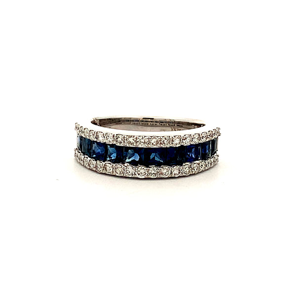 14KW SAPPHIRE RING