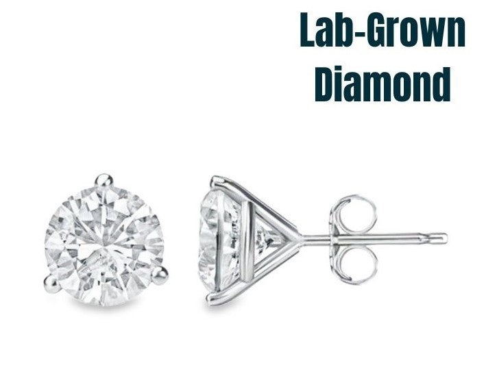 Lab Grown Diamond Earring