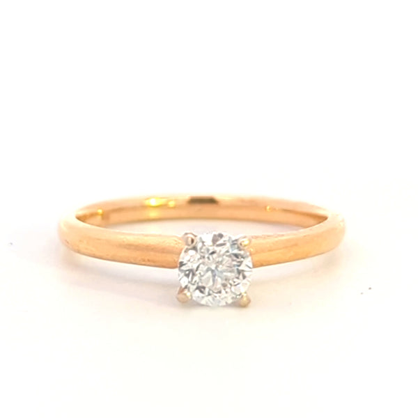 1/2 CT DIAMOND SOLITAIRE RING