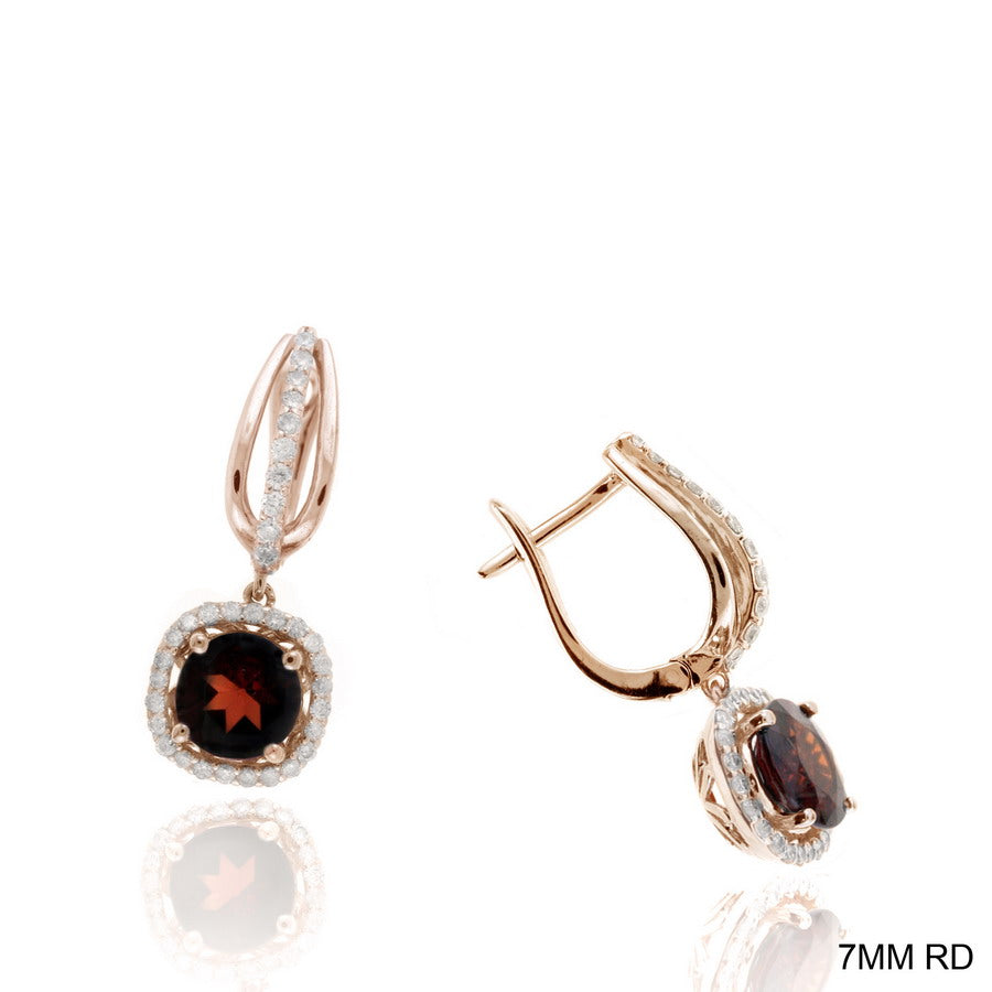 Colored Stone Earring
