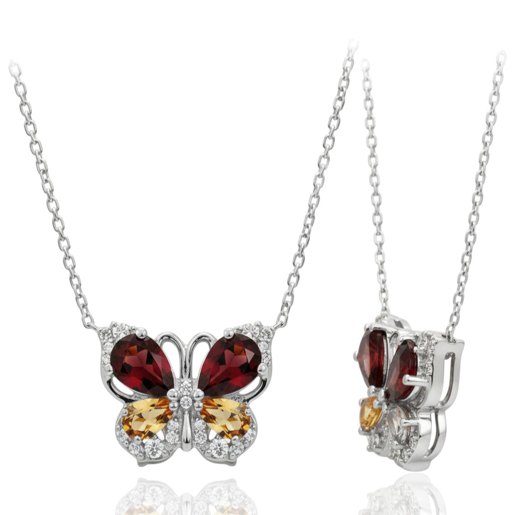 Colored Stone Necklace