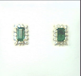 Colored Stone Earring