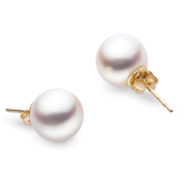 AKOYA STUD PEARL EARRINGS (6-6.5MM)