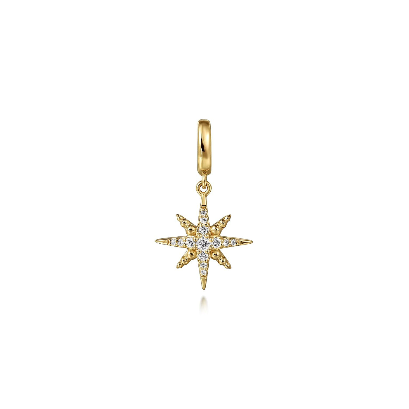 14KY DIAMOND STAR CHARM