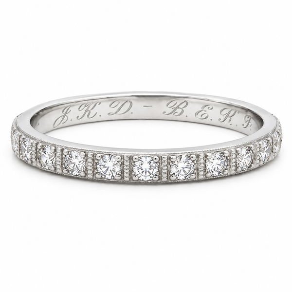 VINTAGE PLATINUM BAND