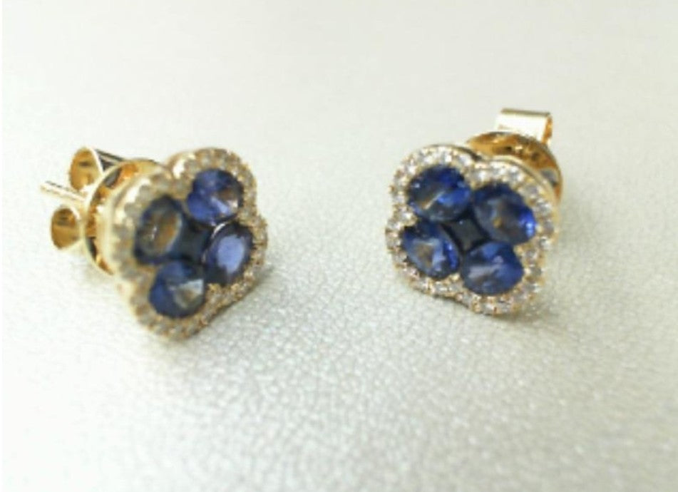 Colored Stone Earring