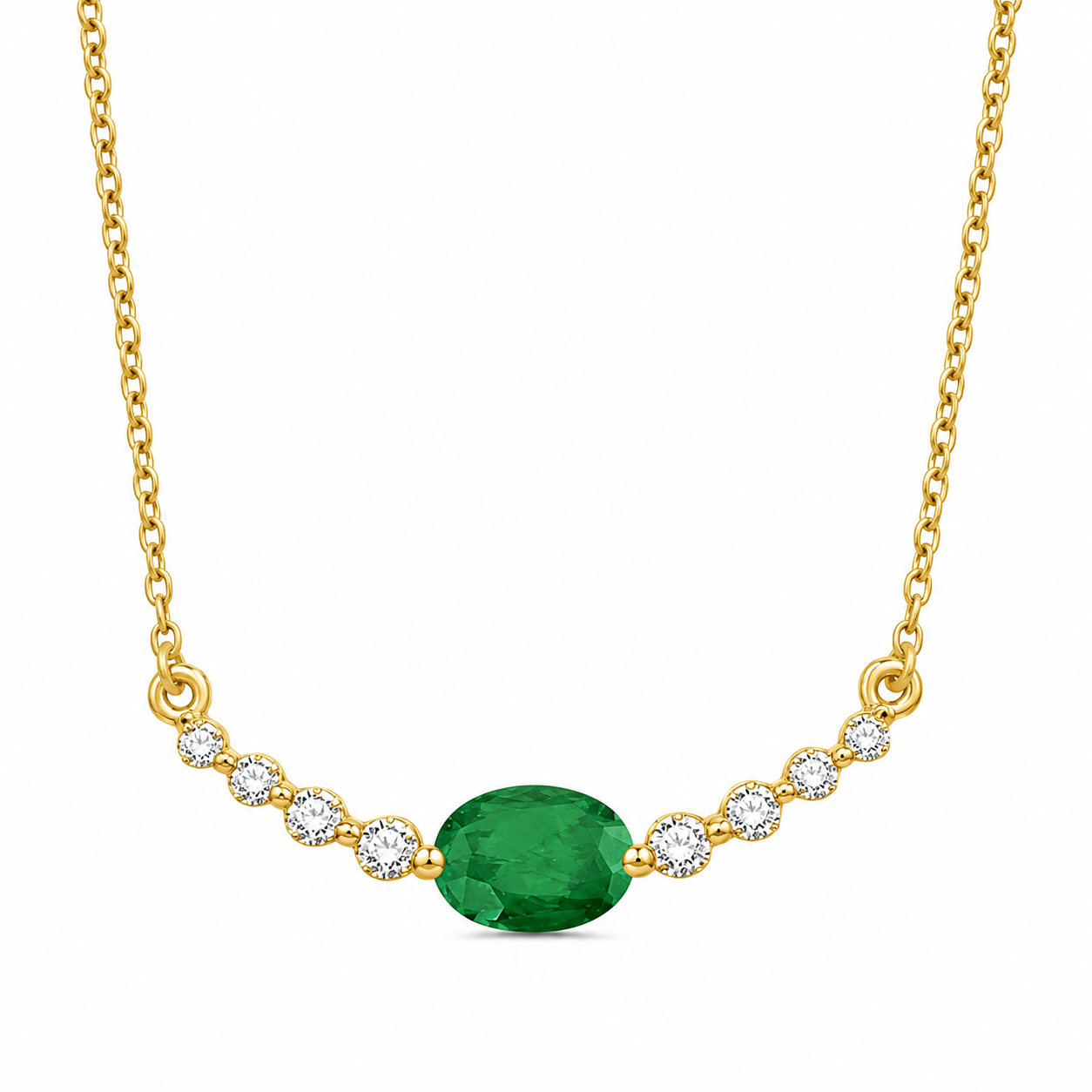 Colored Stone Necklace