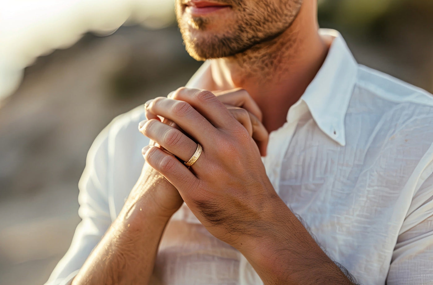 Finding Wedding Bands for Men Who Work With Their Hands