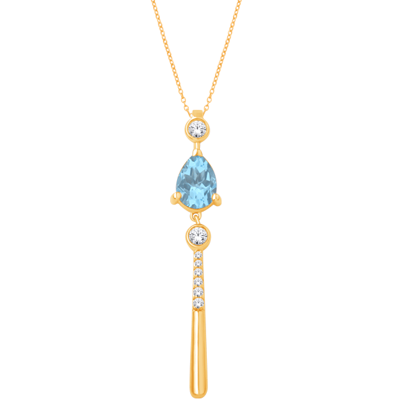 Colored Stone Pendant