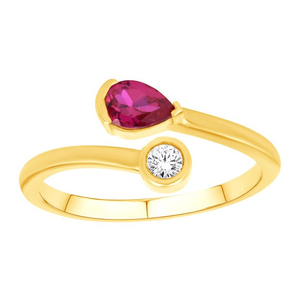 Colored Stone Rings  -  Women'