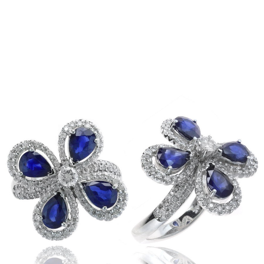 Colored Stone Rings  -  Women'
