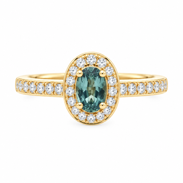 18KY ALEXANDRITE RING