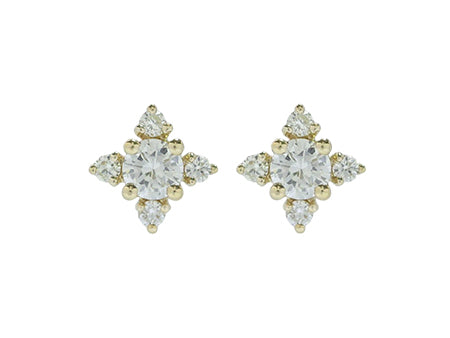 Colored Stone Earring