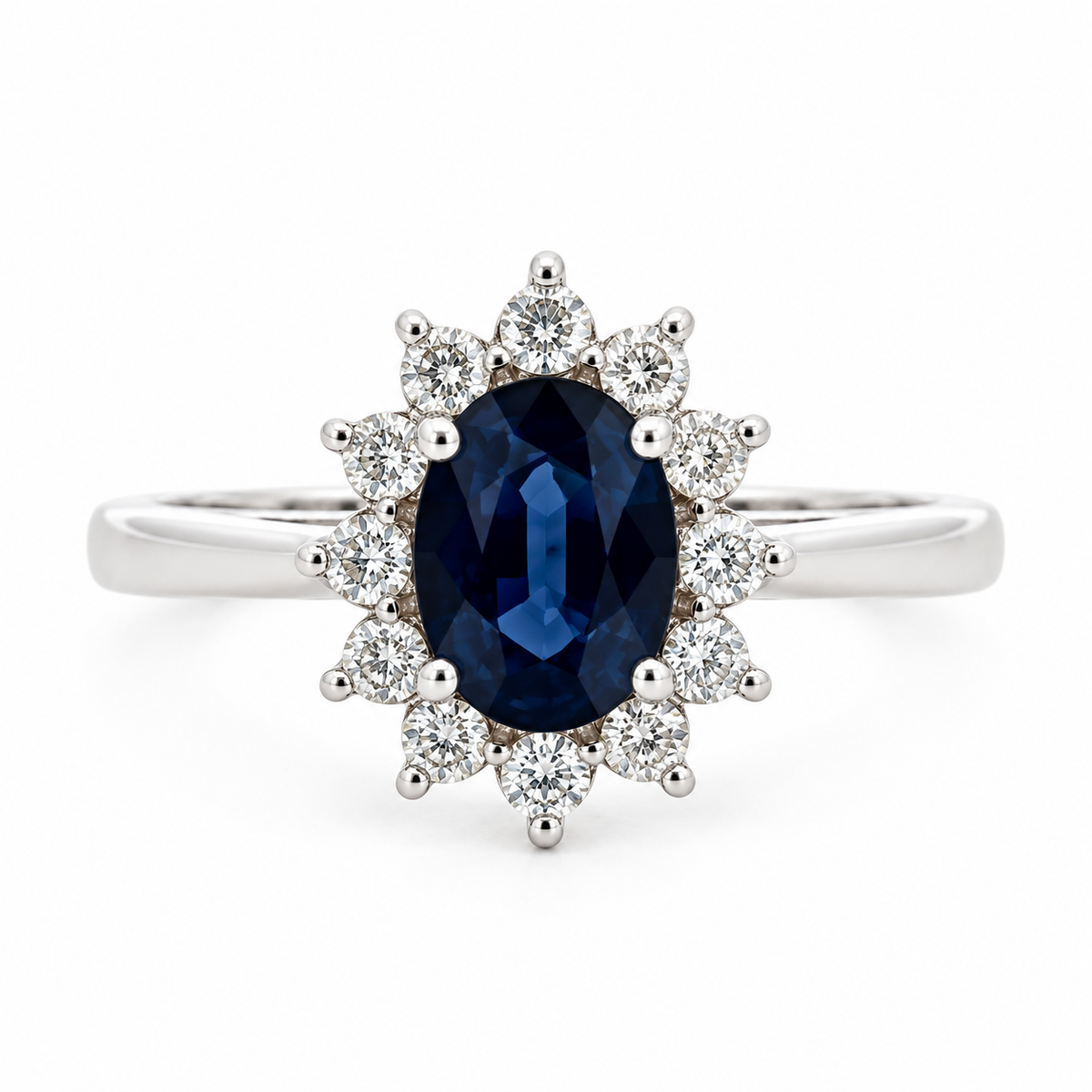 14KW SAPPHIRE RING