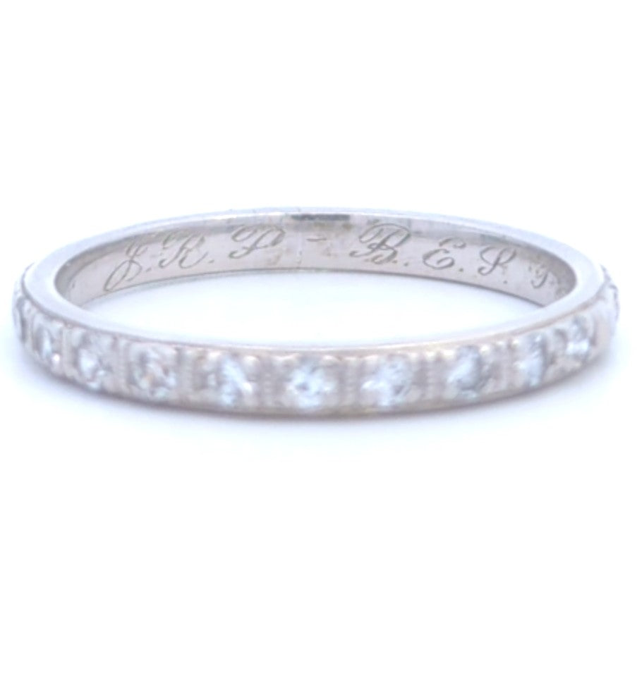 VINTAGE PLATINUM BAND