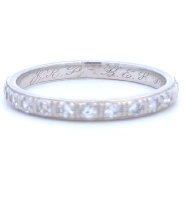 VINTAGE PLATINUM BAND