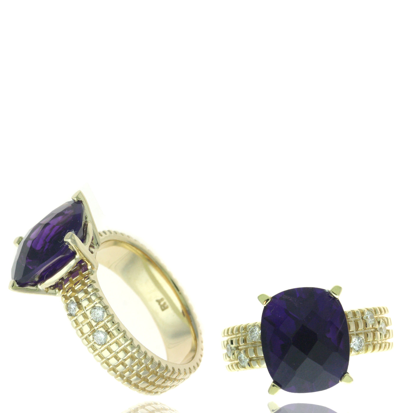 Colored Stone Rings  -  Women'