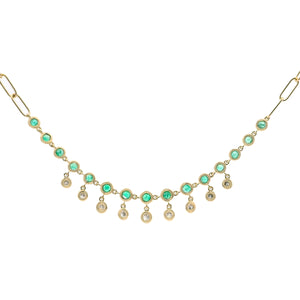 Colored Stone Necklace
