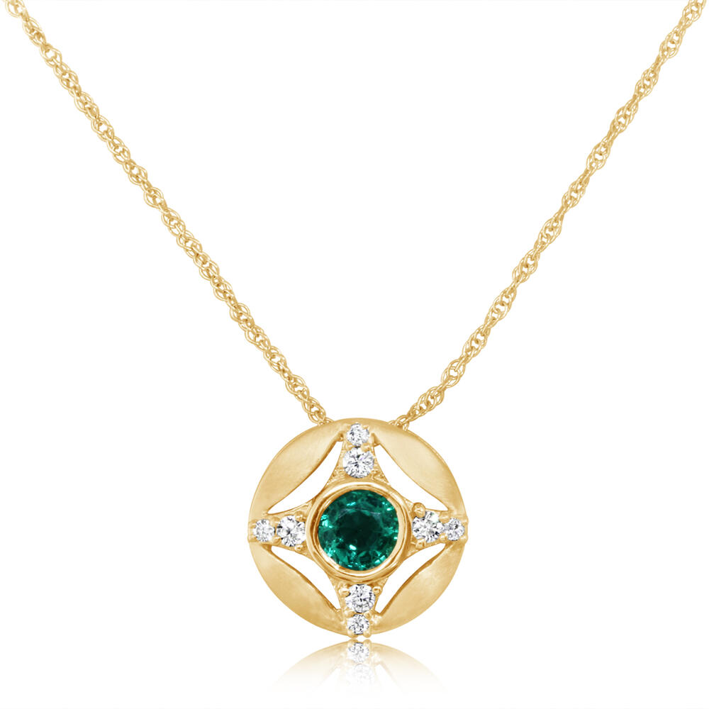 Colored Stone Pendant