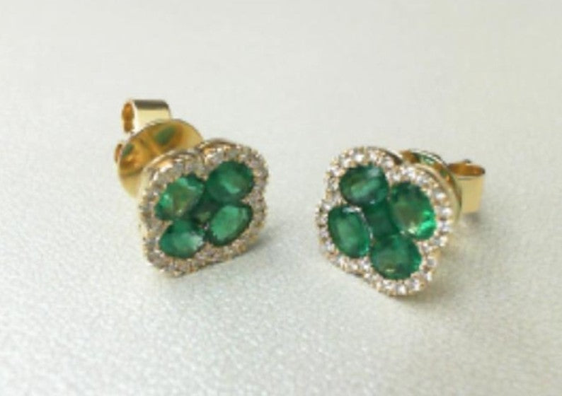 Colored Stone Earring
