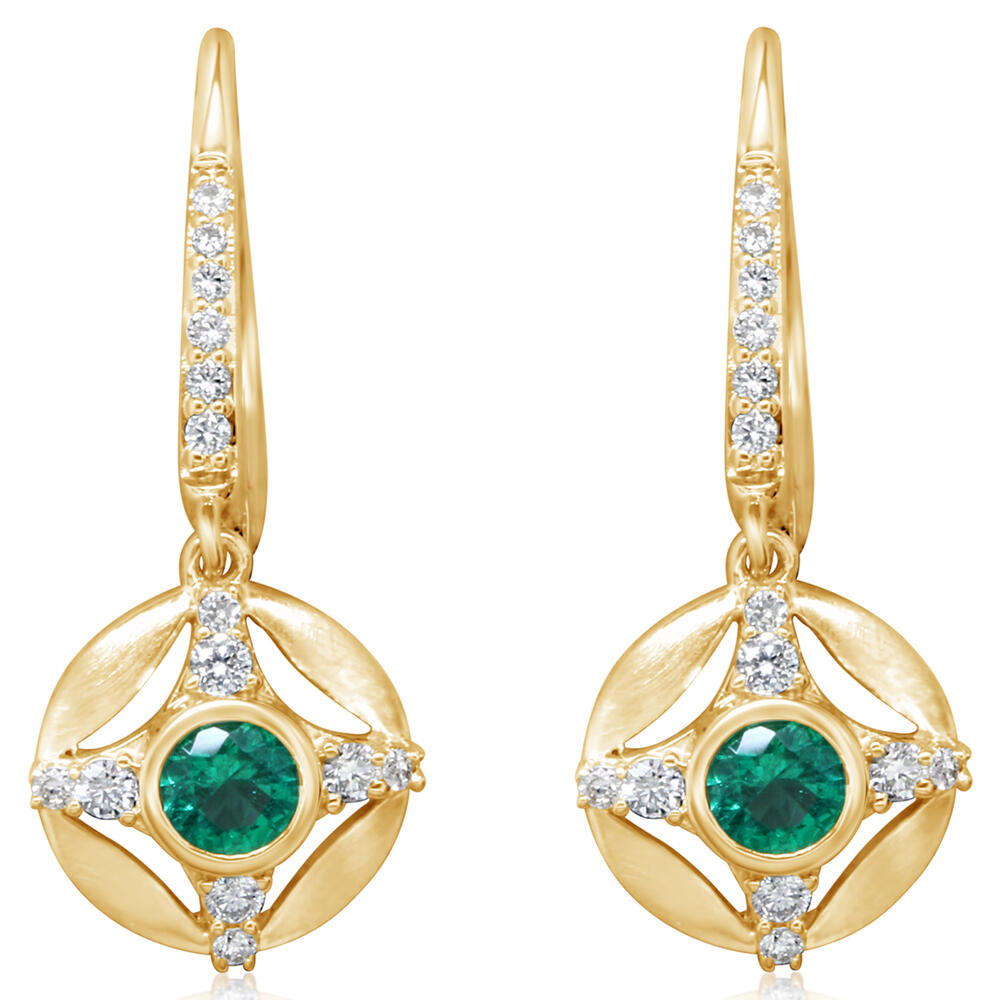 Colored Stone Earring