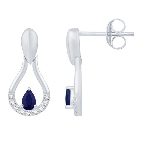 Colored Stone Earring