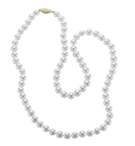 14K AKOYA 18" PEARL STRAND NECKLACE