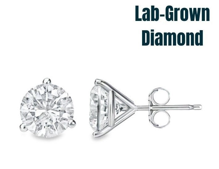 Lab Grown Diamond Earring