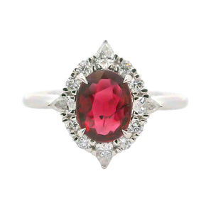 Colored Stone Rings  -  Women'