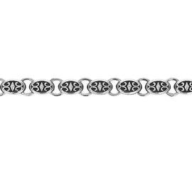 King Baby Sterling Silver Classic Small Link Bracelet