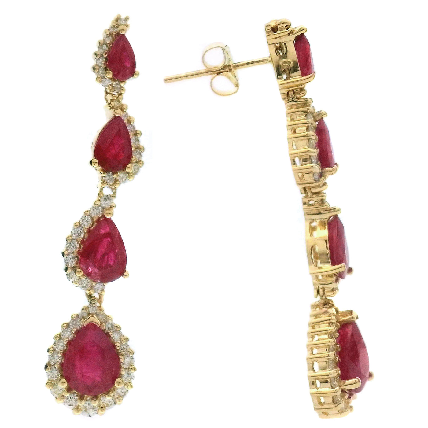 Colored Stone Earring