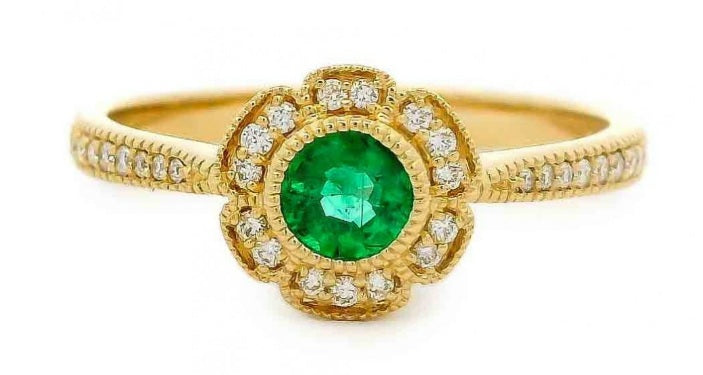 Colored Stone Rings  -  Women'