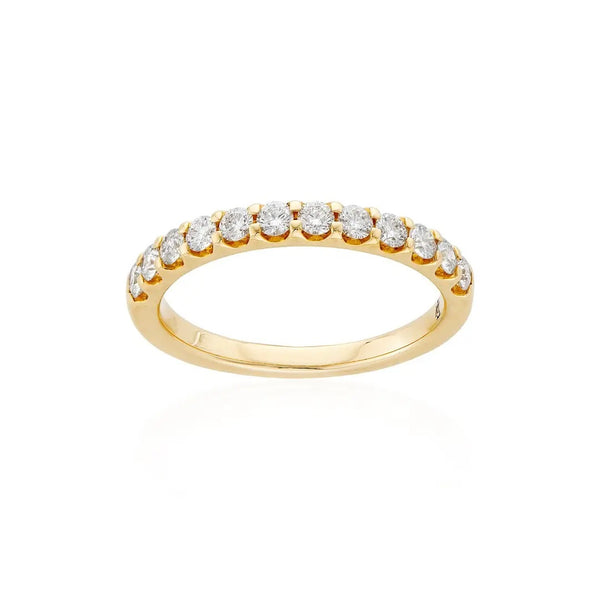 14K GOLD 11 DIAMOND .75CTW RING