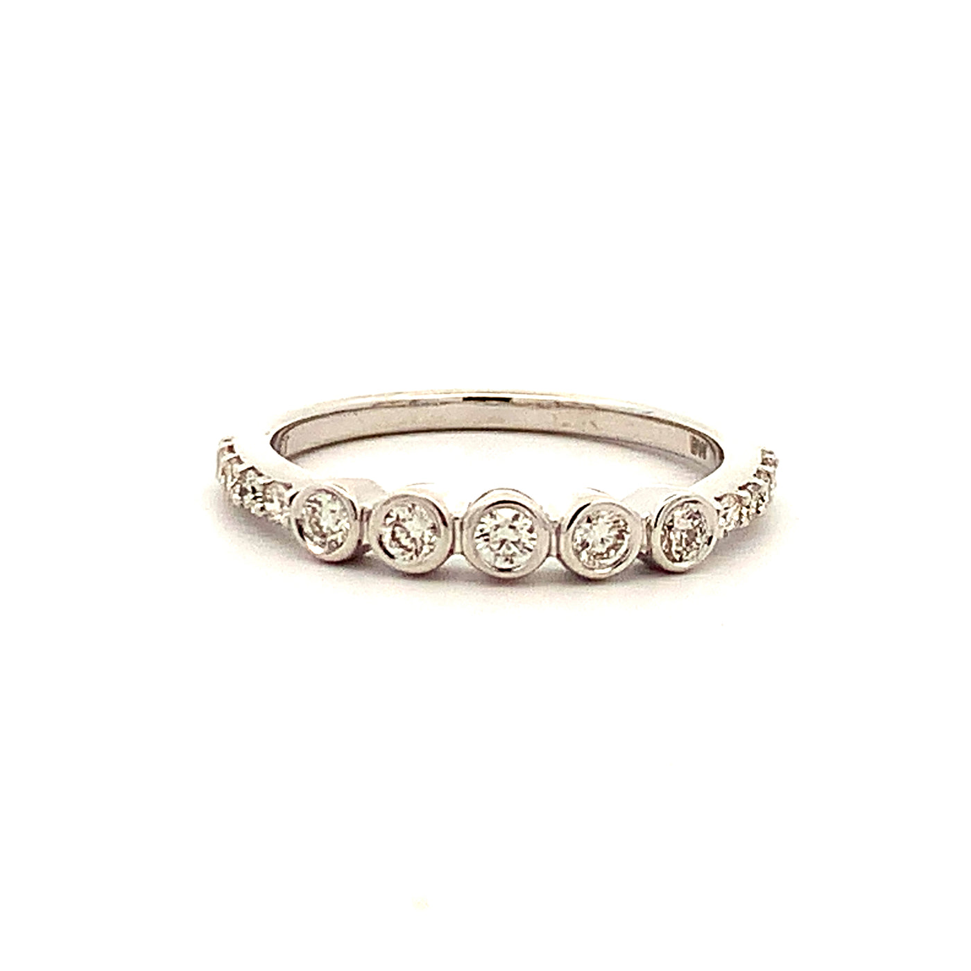 14KW DIAMOND BAND .35 CT