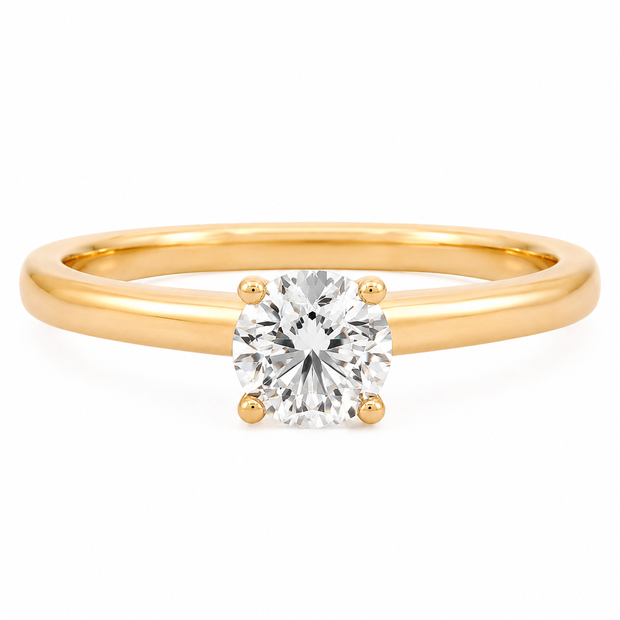 1/2 CT DIAMOND SOLITAIRE RING