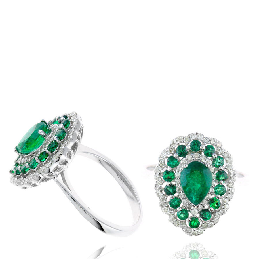 Colored Stone Rings  -  Women'
