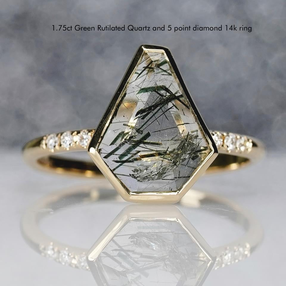 Colored Stone Rings  -  Women'