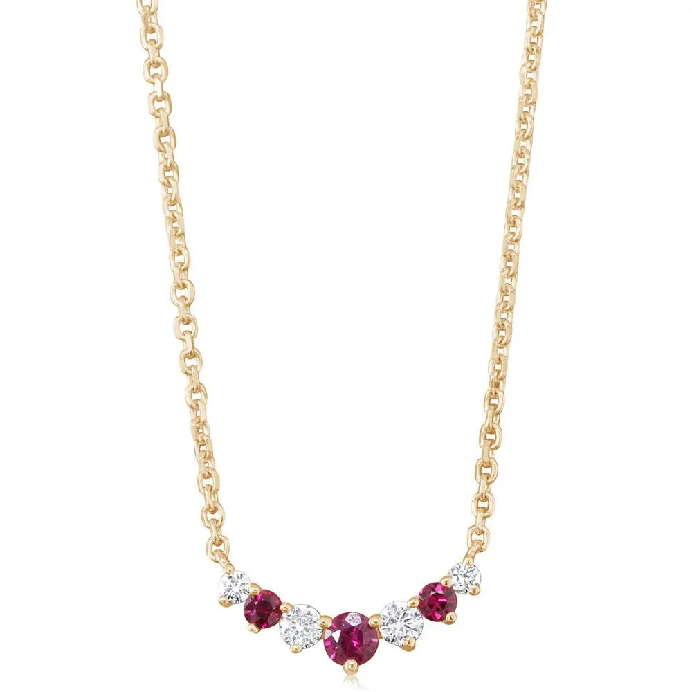 Colored Stone Necklace