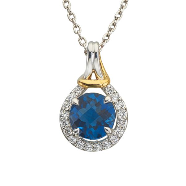 Colored Stone Pendant